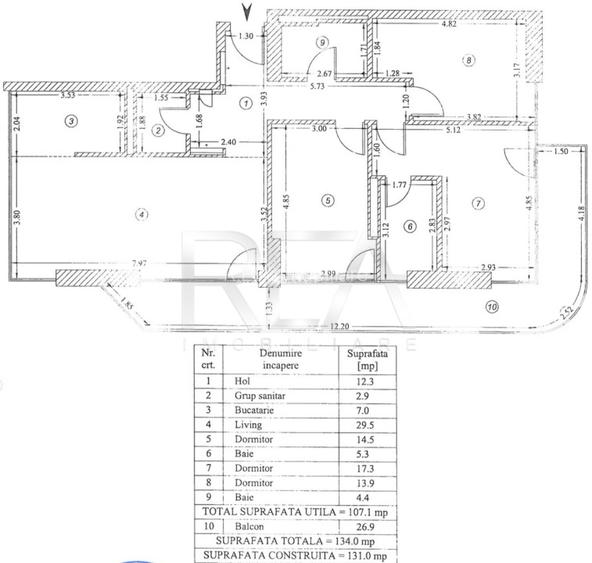 4 camere langa Promenada Mall in One Lake Club  - 15