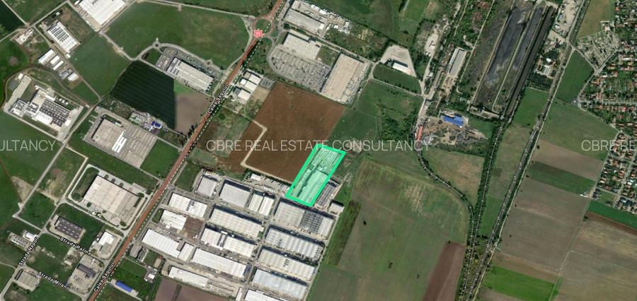 Hală industrială modernă de vânzare Timișoara, Zona Industrială Incontro - 4