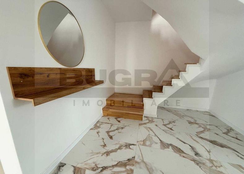Duplex modern de 4 camere, 125 mp, curte, parcare, zona Auchan Iris