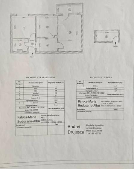 Apartament 2 Camere Tg Cucu