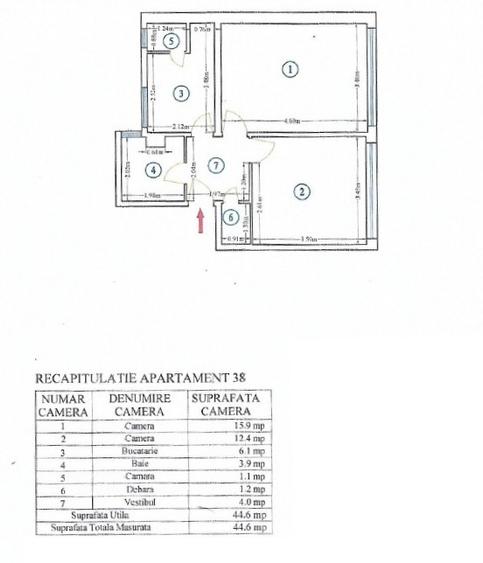 Apartament 2 camere - Viilor - 1