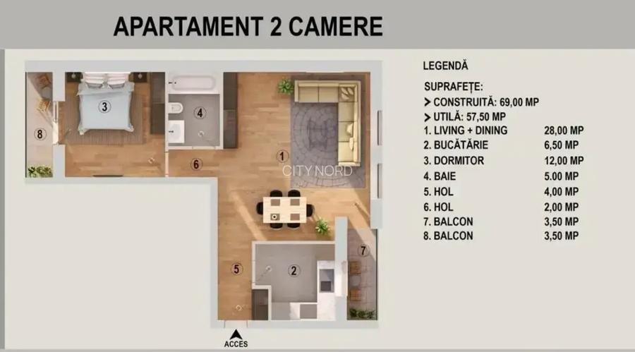 Direct Dezvoltator! 0 Comision, pet friendly, apartament nou - 2