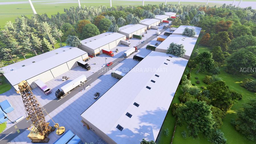 OPORTUNITATE DE INVESTITIE - teren in zona de hale, aproape de A3 - 17