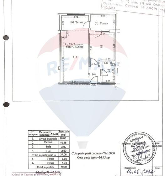Apartament cu 2 camere de închiriat în zona Salaj - 10