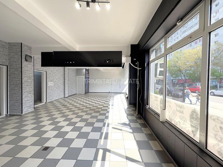 Spațiu comercial | 90mp | trafic intens | Margeanului | comision 0% - 3