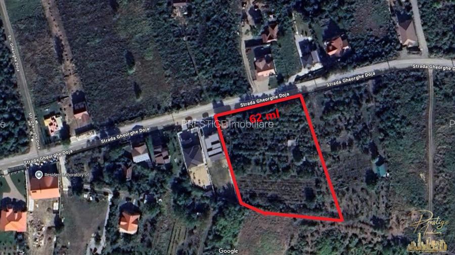 Teren intravilan 6050 mp cu priveliste asupra orasului, str. Gh. Doja - 4