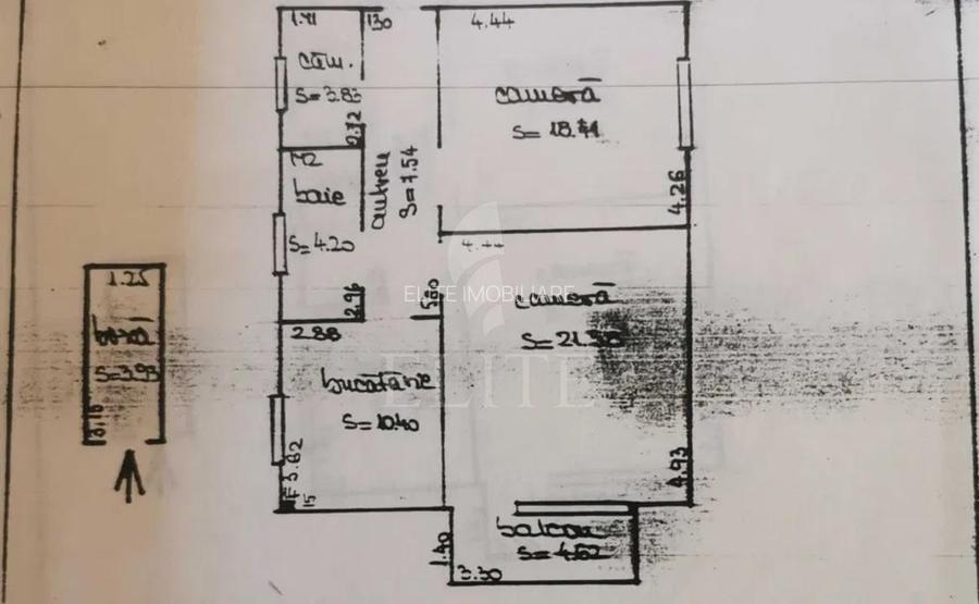 Apartament 2 camere în zona PARIS - 2