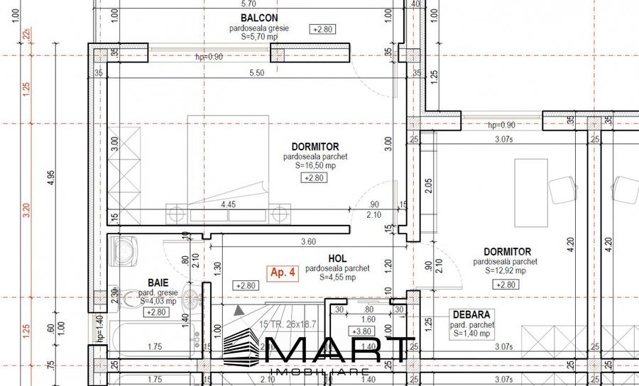 Casa tip Cvadruplex 82 mp teren 170mp cartier Arhitectilor - 6