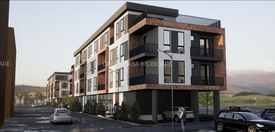 Apartament 3 camere, 2 bai, 64,1mp, balcon, semifinisat, zona Cetatii, Floresti - 5