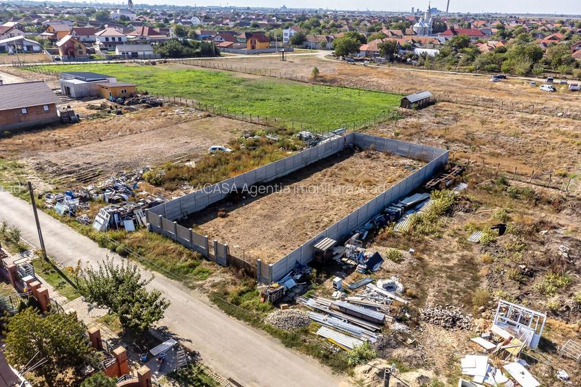 Teren de 733 mp în Livada, cu gard finalizat, Comision 0 - 3