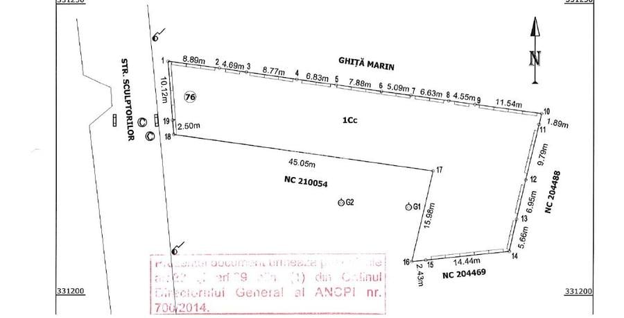 Teren intravilan Giulesti Sarbi/Str. Sculptorilor - 4