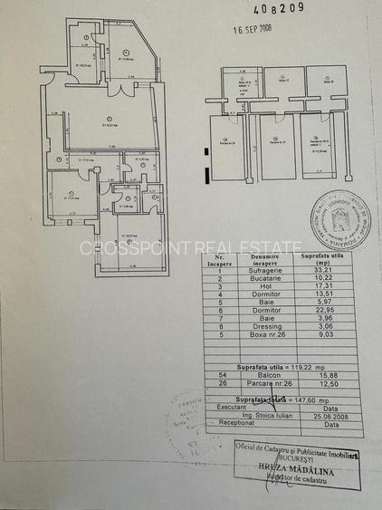 Apartament de vanzare 3 camere terasa+parcare Aurel Vlaicu - 7
