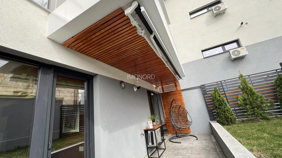 Unirii bloc 2023, apartament mobilat complet, terasa, gradina si garaj ! - 27