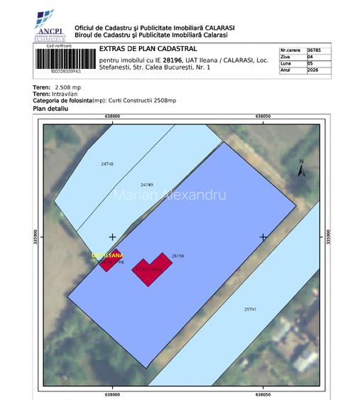 Casă cu teren 2.508 mp și 76 m deschidere la DN3 –Ștefănești, 40 km de Bucuresti - 3