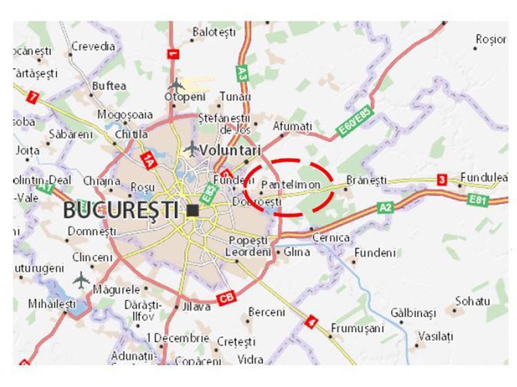 Teren intravilan 14138 mp  Cernica/Pantelimon langa autostrada- comision 0! - 2