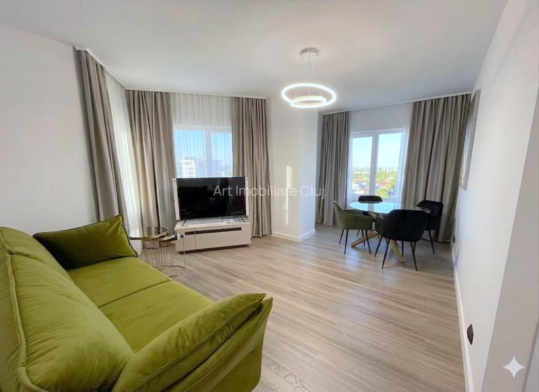 2 camere, bloc nou mobilat modern, cu parcare, in Buna Ziua, zona AUDI - 6