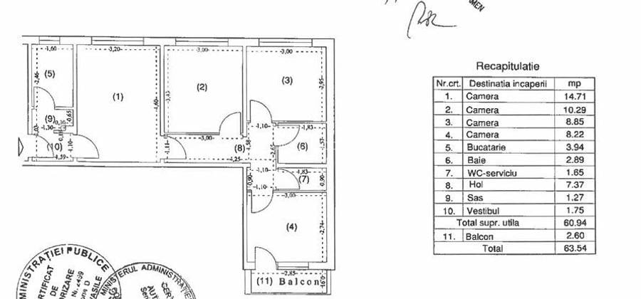 4 camere renovate, 60 mp + balcon, etaj 10/11 – Drumul Taberei V7 - 15