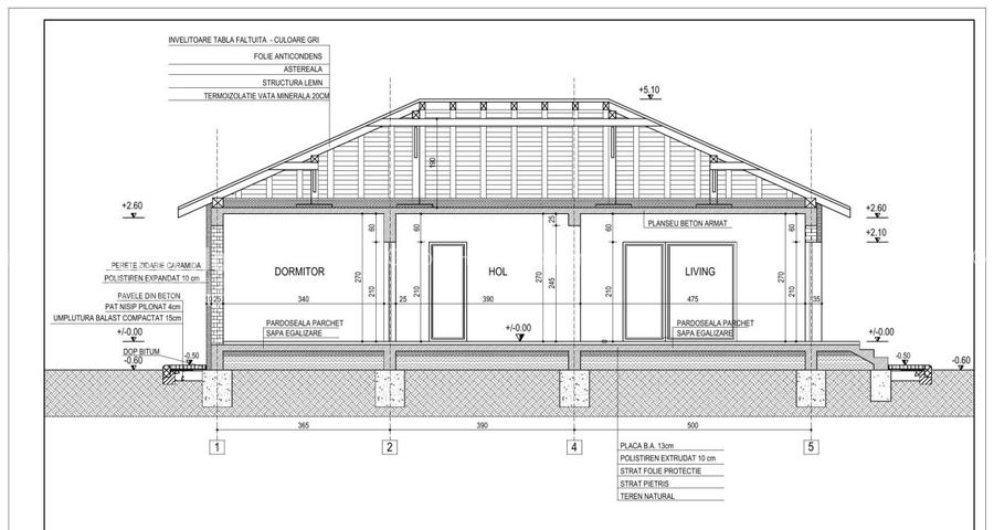 Cornu Villas - Valea Prahovei 4 Camere  - Casa Individuala Parter + 450MP Teren - 35