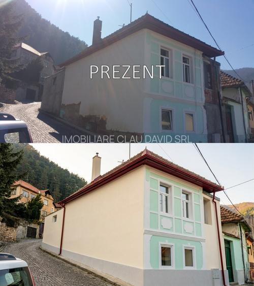 CASA SINGUR CURTE DE RENOVAT  cu teren 297 mp -ZONA PIATA UNIRII- comision 0% - 14