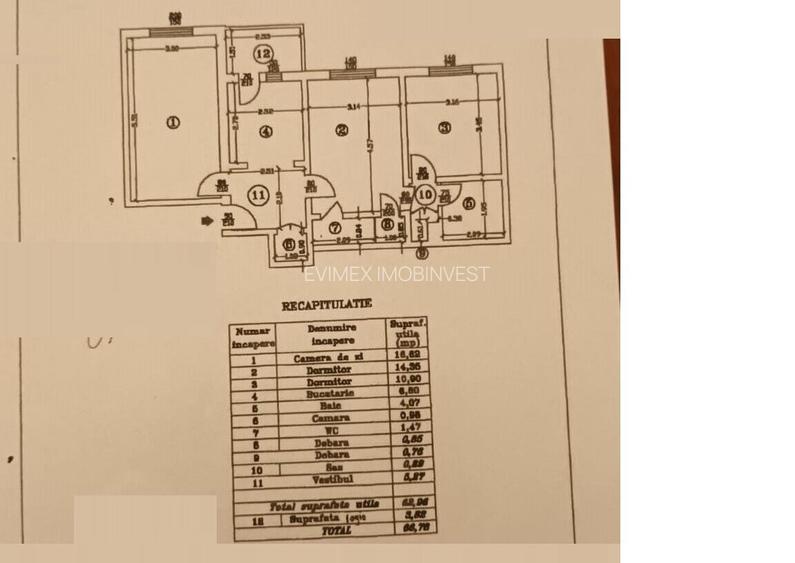 Titan - Constantin Brancusi - apartament 3 camere - 8