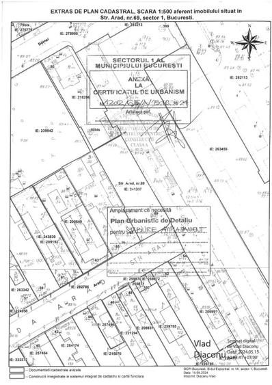 TEREN DE VANZARE 503MP ,BUL. ION MIHALACHE ( PIATA MURES - CHIBRIT )  - 8