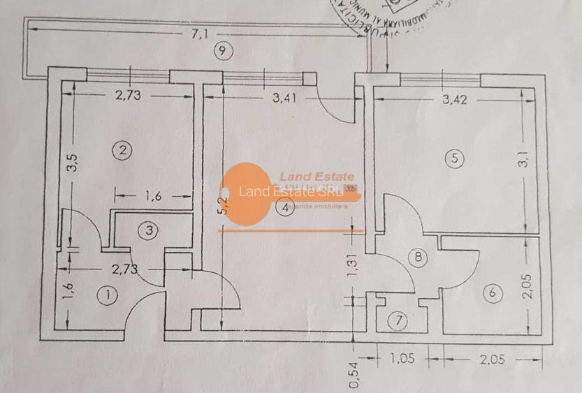Apartament 2 camere | Piața Rahova | Etaj 6/10 - 1