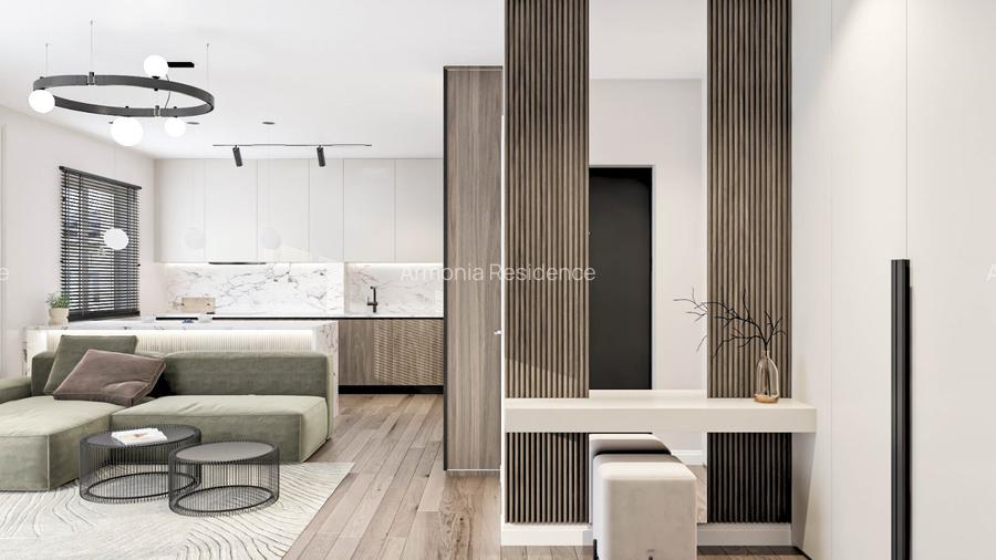 Apartament spațios 3 camere în Tractorul, balcon  de 13,03 mp– ARMONIA RESIDENCE - 11