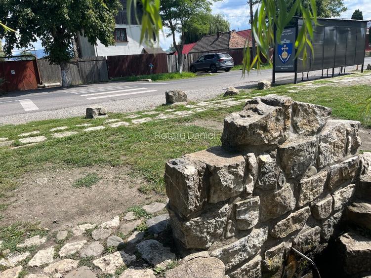 Proprietate UNICA: Casa la rosu cu teren mare si acces la rau - 2