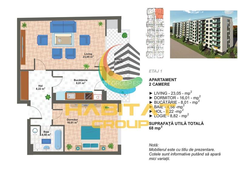 Apartament 2 Camere Decomandat Sector 4 Metalurgiei - 1