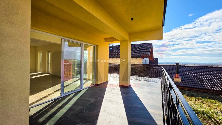 Casa P+E Noua, singur in curte, Garaj, Viile Sibiului, Gradina |VIDEO - 17