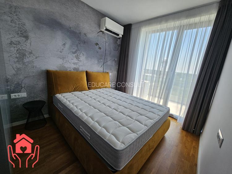 (Baneasa Shopping City-THE IVY)-3 camere mobilier ROVERE, 2 locuri parcare! - 12