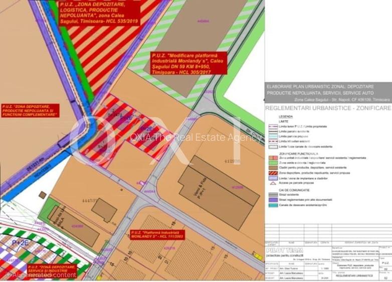 AX1132 Calea Sagului, Platforma Industriala, 7.387 MP - 5