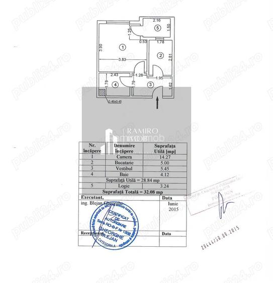 Garsoniera decomandata Bd. Metalurgiei /loc de parcare - 12