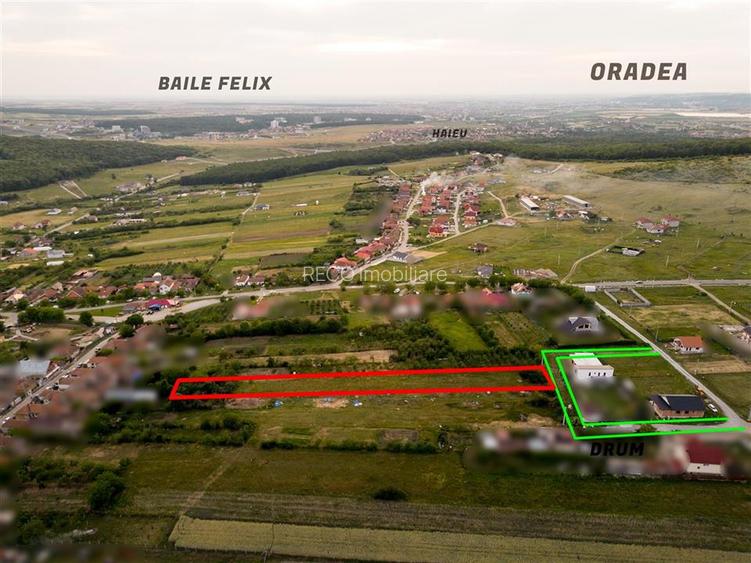 RECO Teren intravilan de vanzare Betfia, Bihor - 3000 mp, front stradal 20 m - 3