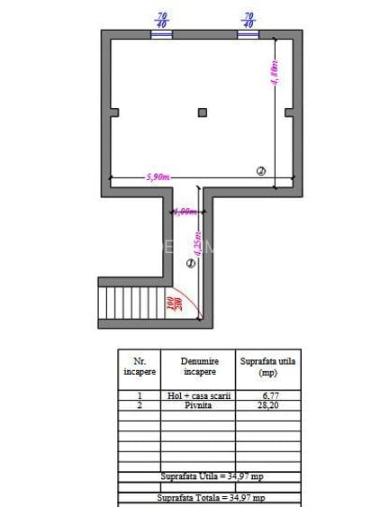 Rezidenta renovata+edificiu +1.500mp teren,Sanpetru,Brasov - 8