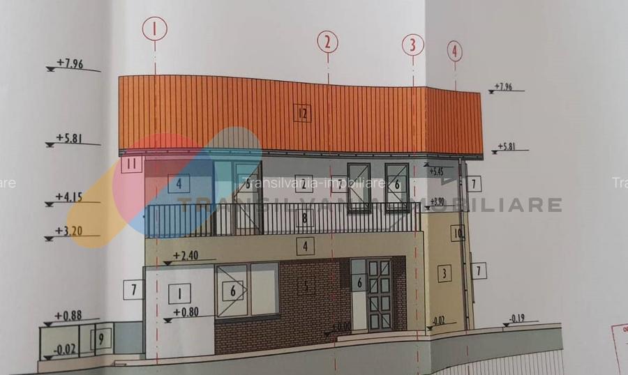 Teren autorizat pentru doua case - 2033mp - Chinteni - 5