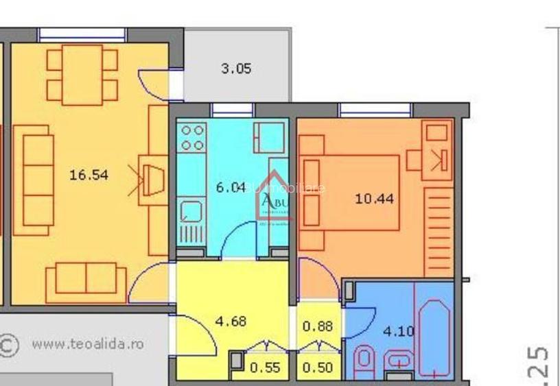 Apartament cu 2 camere, Decomandat, Galata, renovat - 1