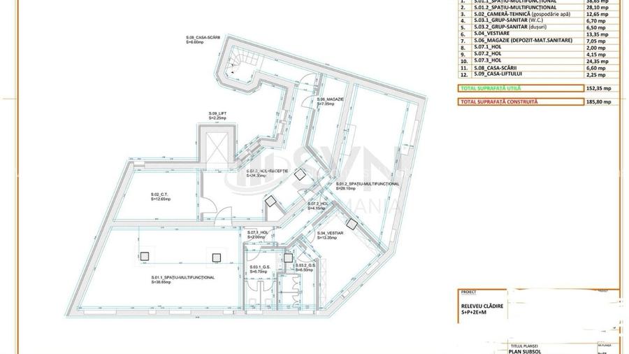 REC3001158 Cladire Subsol 2 Etaje si Mansarda 856 mp zona centrala Sector 2 Bucu - 12