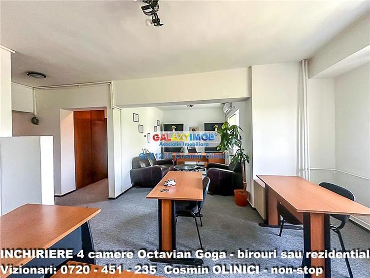 Inchiriere 4 camere Octavian GOGA ideal birouri sau rezidential - 9