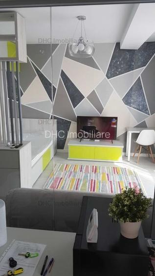 Garsoniera Lujerului Politehnica 21 eesidence pat si canapea - 8