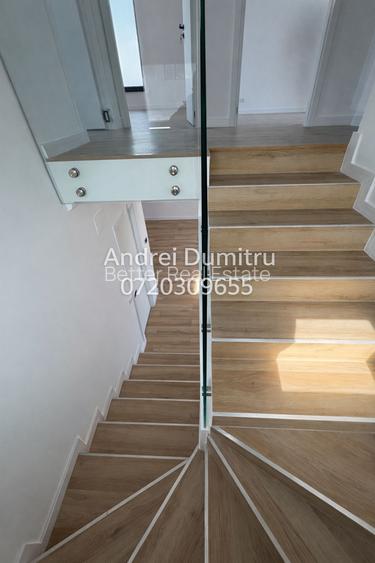 Casă 4 camere Comuna Berceni Ilfov, teren 420 mp, terasă acoperită, curte mare - 9