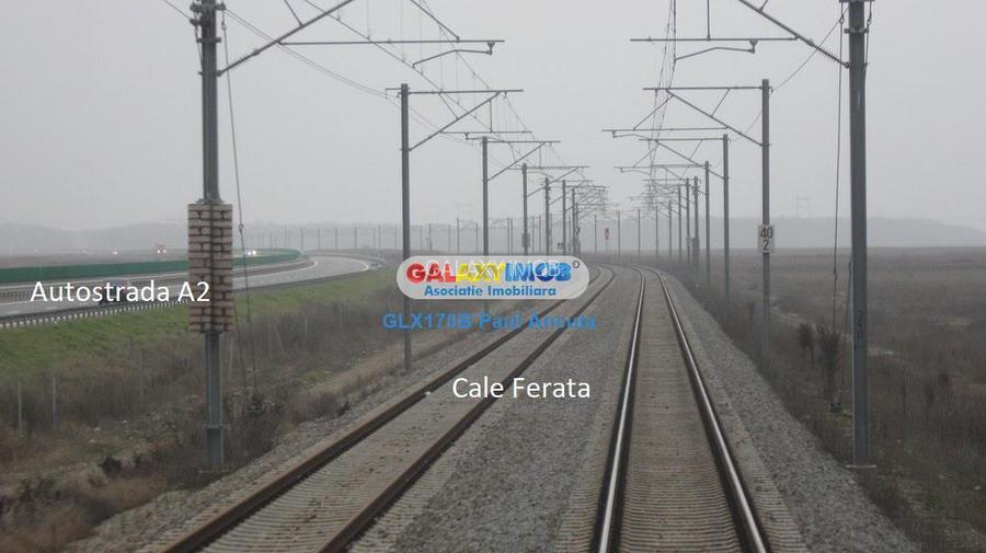 Teren 11 Ha acces Nod Autostrada A2 Gara Fundulea  Industrial - 2