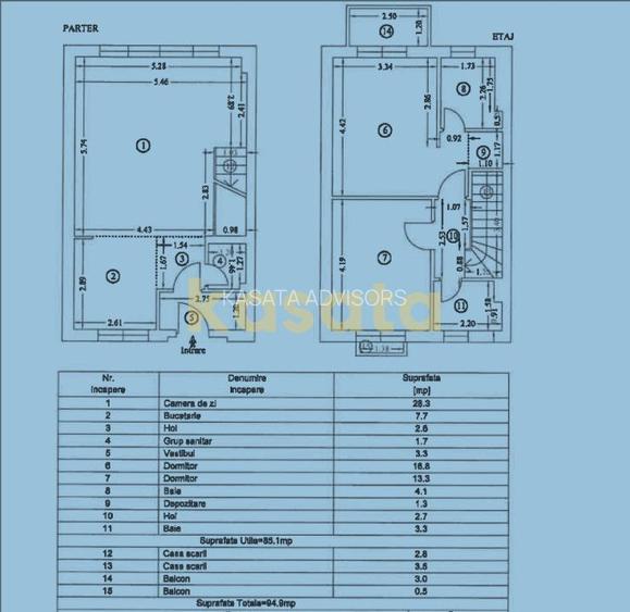 VILA P+1+M I 3 CAMERE I 3 BAI I CURTE MARE I COSMOPOLIS I MOBILAT SI UTILAT - 16