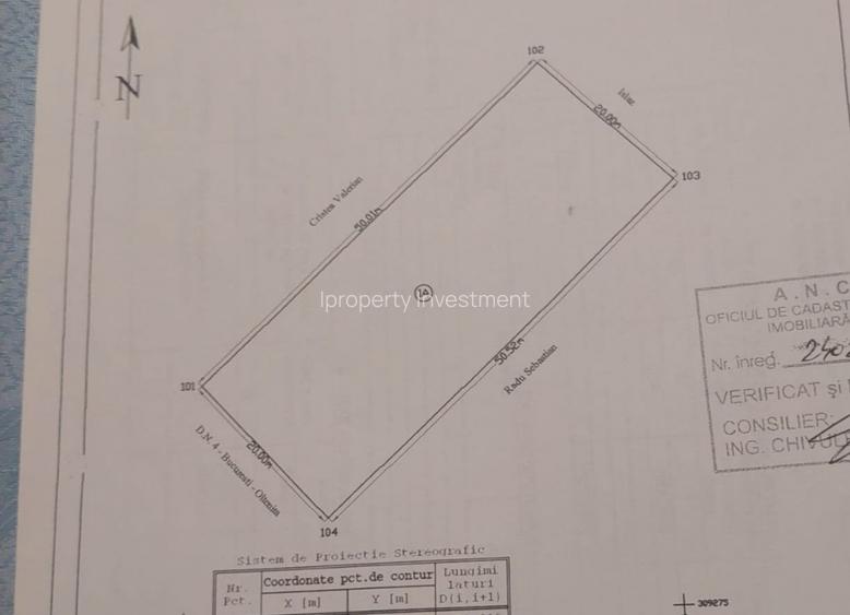 Frumusani Pasarea | Teren 1.000 Mp | Deschidere 20 M la DN4 | Toate Utilitatile  - 5