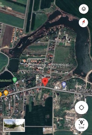 Teren Intravilan central Balotesti 2600 MP/ Sos. Unirii deschidere 50 ML - 7