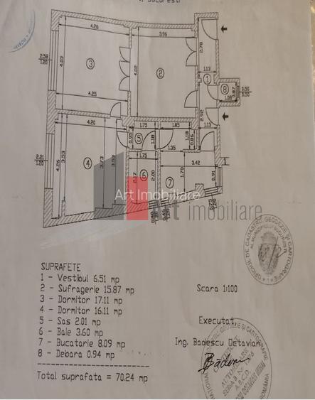 Apartament cu 3 camere de vanzare-Piata Victoriei - 8
