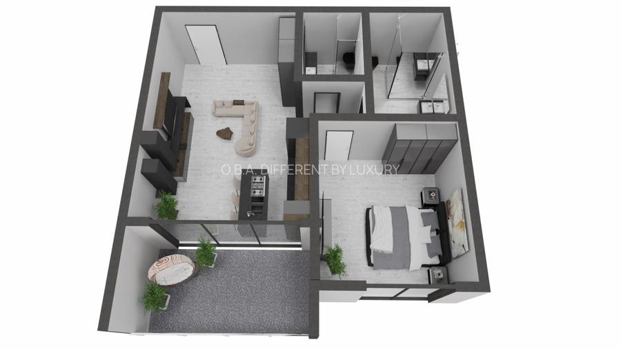 Apartament 2 camere Mamaia Nord -  Oba Lake- Proiect finalizat - 7