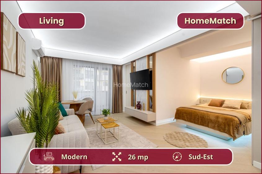 Cortina North || Studio premium || Prima închiriere || Comision 0% - 3