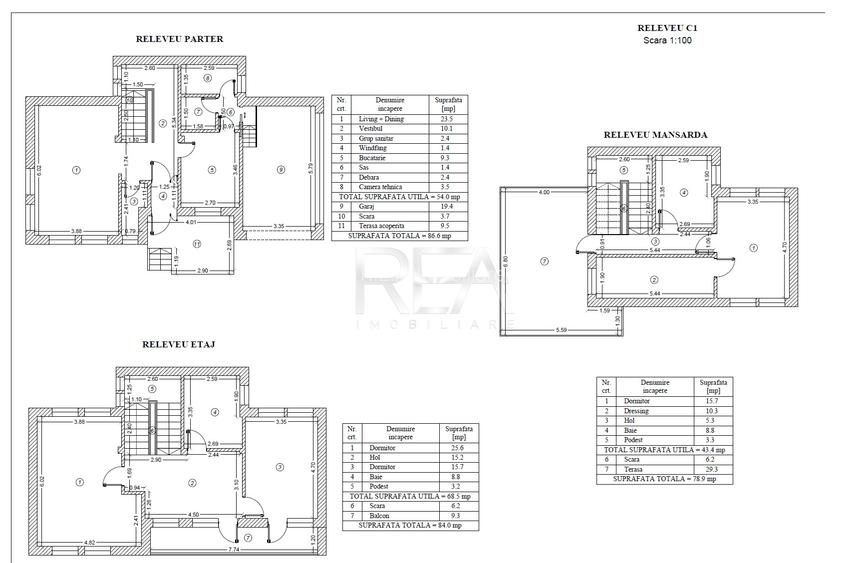 Vilă 7 camere Sălăjan, centrală, an 2020, 281 mp - 13