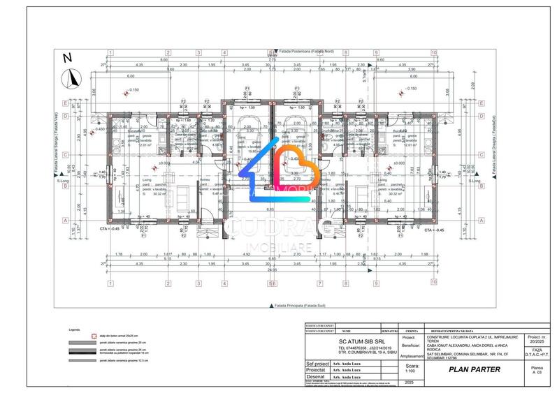 Casă nouă în Șelimbăr, 125 mp utili, teren 300 mp, garaj, orientare sudică - 10